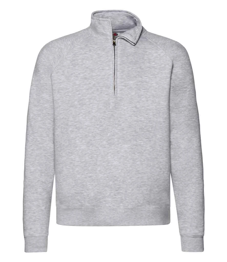 Fruit Of The Loom Mens Premium Zip Neck Sweat 14 Fruit Of The Loom Mens Premium Zip Neck Sweat - Image 12