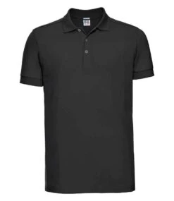 Russell Mens Fitted Stretch Polo -XAMAX 20435d5eaec514a13903f6b67b6f3ee0b6de618abdab446f02cc6980a5cc30c3