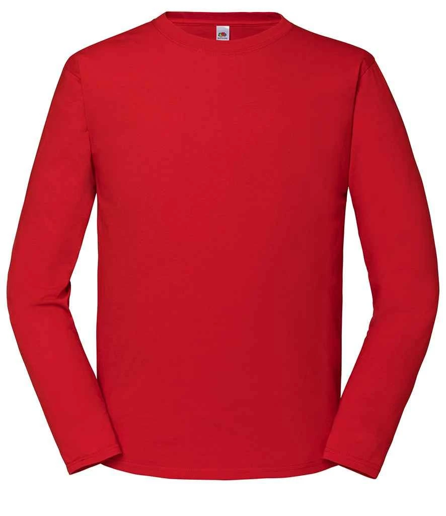 Fruit Of The Loom Mens Iconic 195 Premium Long Sleeve T 15 Fruit Of The Loom Mens Iconic 195 Premium Long Sleeve T - Image 13