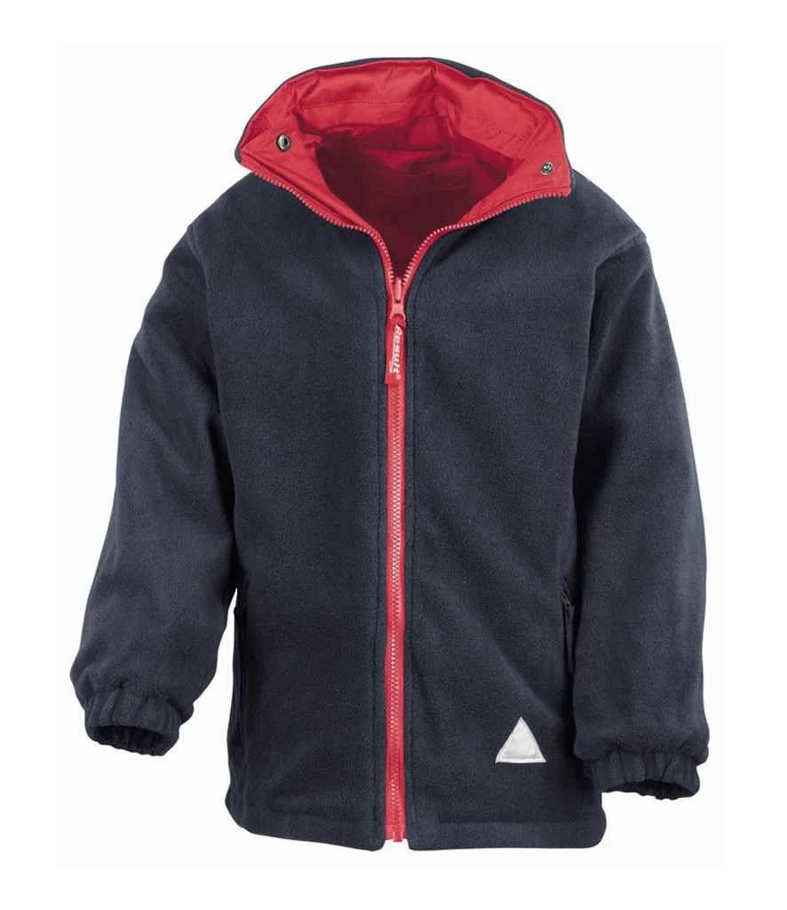 Result Kids Reversible StormDri 4000 Fleece Jacket 5 Result Kids Reversible StormDri 4000 Fleece Jacket - Image 3