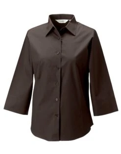Russell Collection Ladies' 3/4 Sleeve Fitted Stretch Shirt 15 Russell Collection Ladies' 3/4 Sleeve Fitted Stretch Shirt -XAMAX 234da3978b5f0797efcb9efd8ec23340ba5dd2ffea3fbbaf5ba314883b53354e
