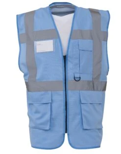 Yoko Hi-Vis Executive Waistcoat -XAMAX 244e6aaf932df064f210a14f0984ce95de4f0e1ecd46bdc70b07b58823c980a0