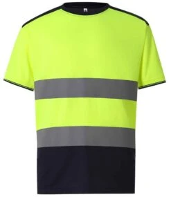 Yoko Hi Vis Two Tone T Shirt -XAMAX 26b54b863bc9142c3acc9000eac15297c987018ec4c09039d7fad2667f90054a