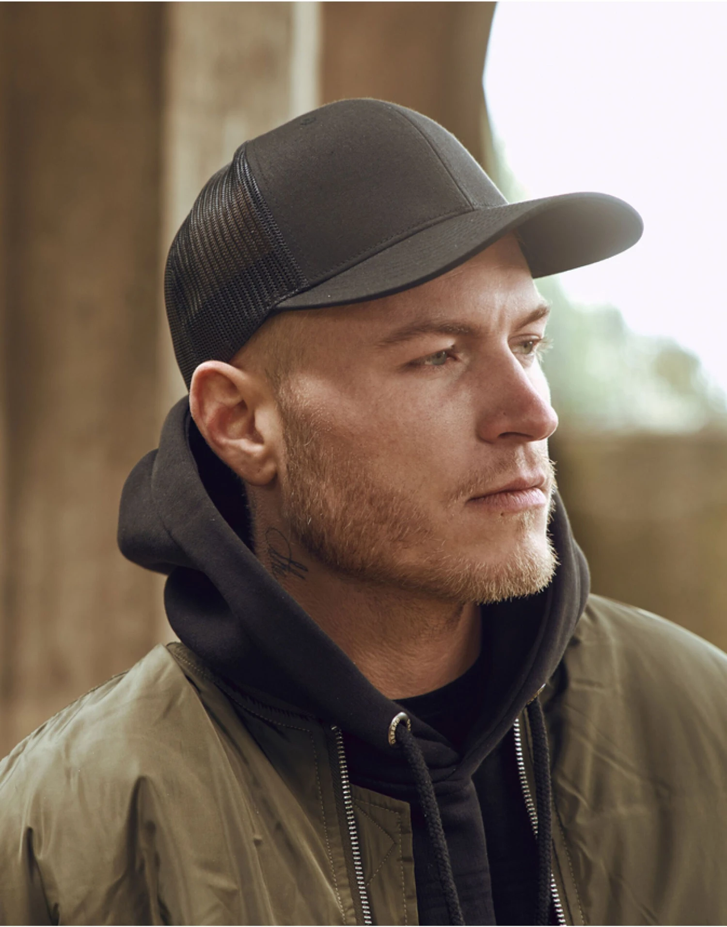 Flexfit Retro Trucker Cap 4 Flexfit Retro Trucker Cap - Image 2