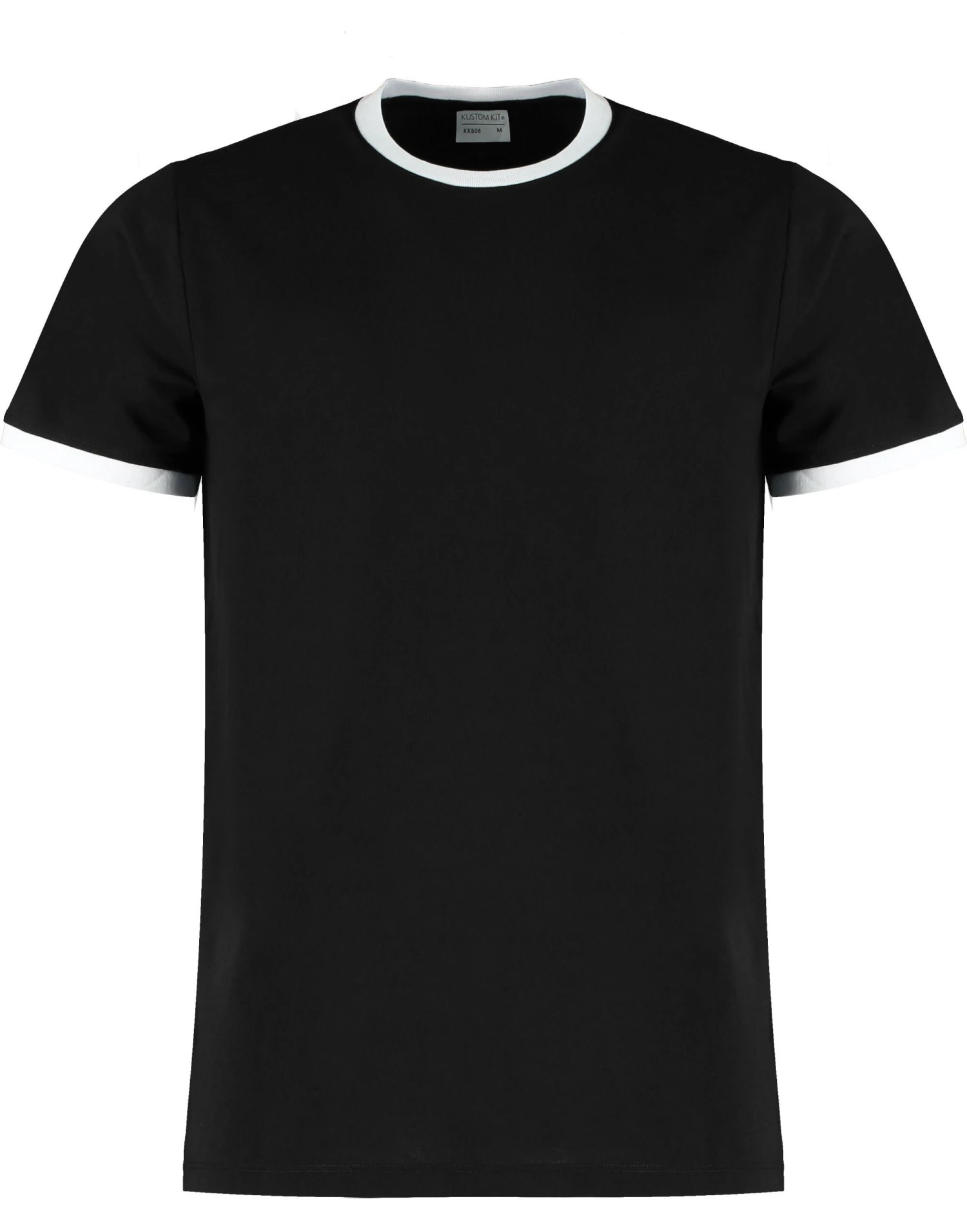 Kustom Kit Fashion Fit Ringer Tee 4 Kustom Kit Fashion Fit Ringer Tee - Image 2