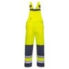 Portwest Girona Hi-Vis Contrast Work Bib And Brace