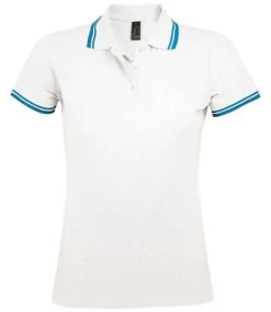 SOL'S Sols Ladies Pasadena Tipped Cotton Piqué Polo Shirt -XAMAX 2a20c24324ce9acb4e069945a70dd023a044053d409c6026e2adb04dd75d5740