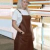 Joseph Alan Leather Bib Apron -XAMAX 2a30949b99d16e695edaeb4059de5bd6d3ce40664ad25751c6aac2c11555216c