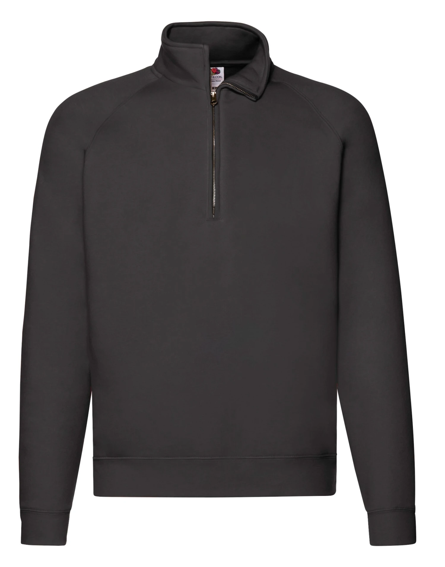 Fruit Of The Loom Mens Premium Zip Neck Sweat 3 Fruit Of The Loom Mens Premium Zip Neck Sweat