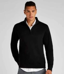 Kustom Kit Mens 1/4 Zip Sweatshirt -XAMAX 2d0709ea08e083b0357473a5e934fb2101fc0cce9ef8e68bf0a7a005abf0b86b