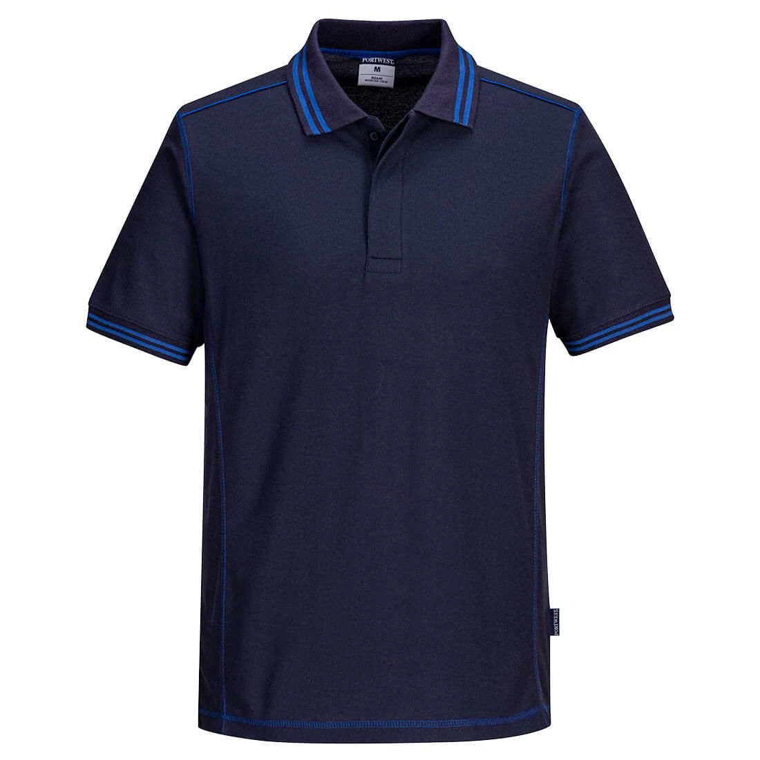 Portwest Essential Two Tone Polo Shirt 4 Portwest Essential Two Tone Polo Shirt - Image 2