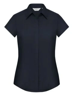 Russell Collection Ladies' Cap Sleeve Fitted Polycotton Poplin Shirt 19 Russell Collection Ladies' Cap Sleeve Fitted Polycotton Poplin Shirt -XAMAX 2e76c78be876d2f51c283eaa89568803e9caee7405abe46f58c48072ee6845dd