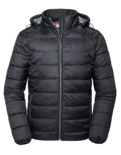 Russell Mens Hooded Nano Jacket