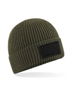 Beechfield Fashion Patch Beanie -XAMAX 2f37e108341d29b88a025fc2dc5affae2077ea9f66ccd27defe8a10cbbeaab70