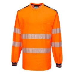 Portwest PW3 Hi-Vis Cotton Comfort T-Shirt L/S -XAMAX 30aea53fdd0788dc54a6b37973765b09081303289e14ef64a3a1c509ce4239d1