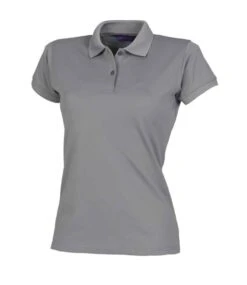 Henbury Ladies Coolplus Wicking Piqué Polo Shirt -XAMAX 312e6f9977af5d0aca2661622fe13c5cb16307738c0caeed879fe4e4cc65c76f