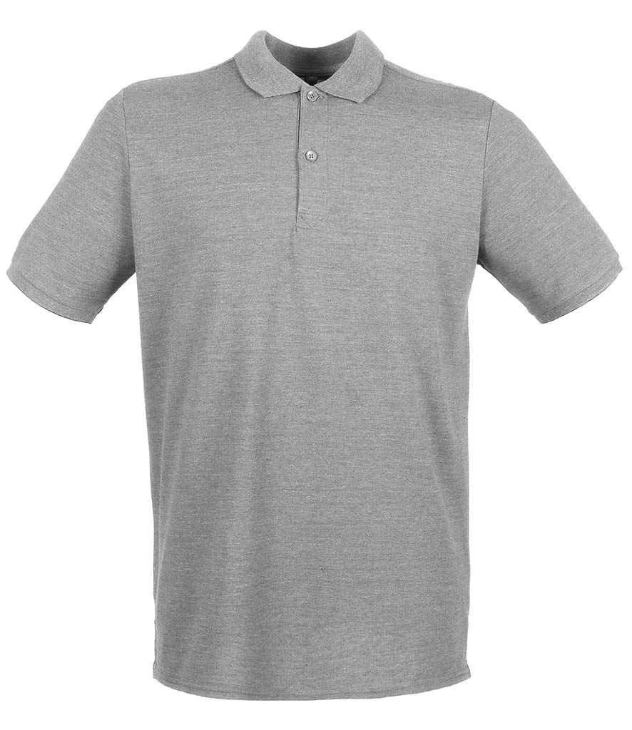 Henbury Modern Fit Cotton Piqué Polo Shirt 6 Henbury Modern Fit Cotton Piqué Polo Shirt - Image 4