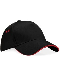 Beechfield Ultimate 5 Panel Cap Sandwich Peak -XAMAX 336c4f457a1616bb8570452b6ee204f34ff903e3ad5e4a2a2aa305d9693d2980