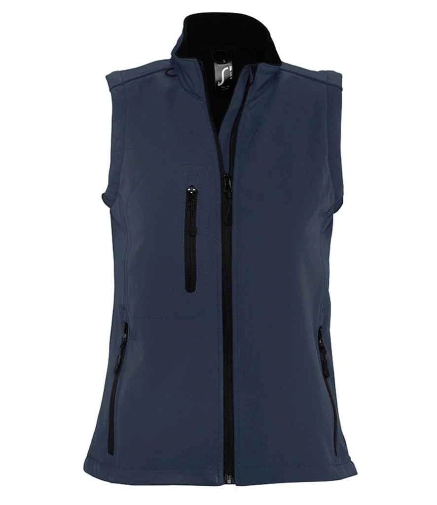 SOL'S Sols Ladies Rallye Soft Shell Bodywarmer 9 SOL'S Sols Ladies Rallye Soft Shell Bodywarmer - Image 7