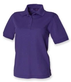 Henbury Ladies Polycotton Piqué Polo Shirt -XAMAX 343c8bc0cace6b800151cc81d2d83fd264ba9920634427dd93df1af36bc4583d