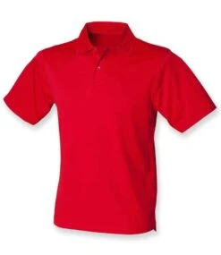 Henbury Coolplus Wicking Piqué Polo Shirt -XAMAX 34bd2ae6105c2819041b83d56660c54275609b63b89949f0e6b7ecef743add44