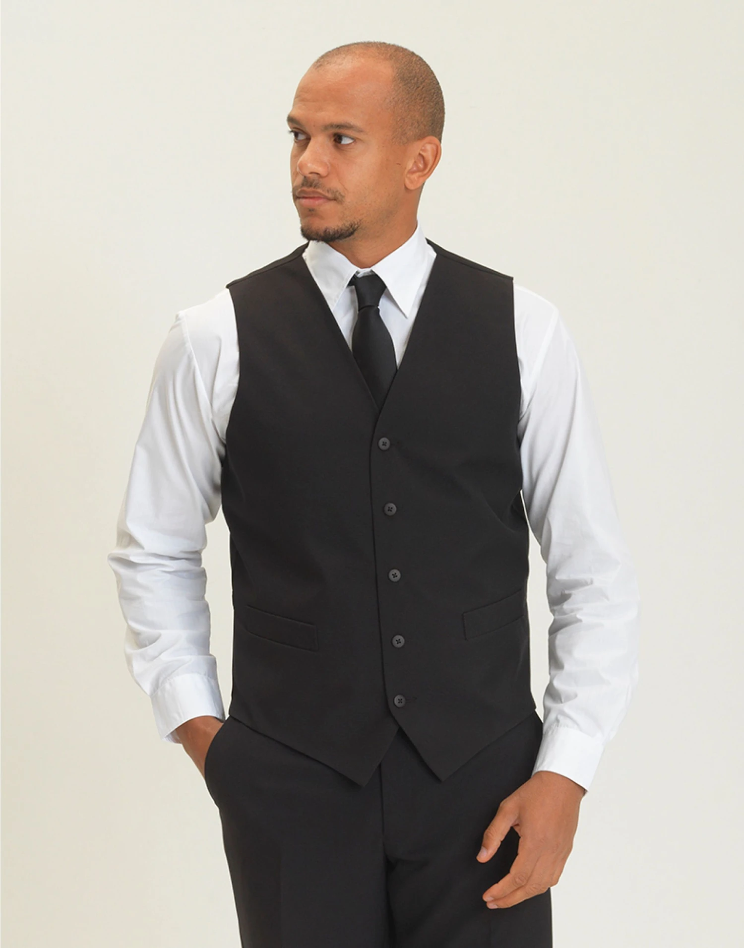 Dennys Unisex Waistcoat 4 Dennys Unisex Waistcoat - Image 2