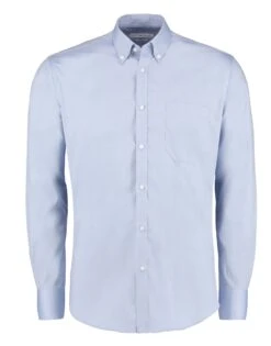 Kustom Kit Slim Fit Long Sleeve Premium Oxford Shirt -XAMAX 3817543ddb18ec2ef584b982bf91f02c57ab158a2a9d0f6fc302ebb7b414b857