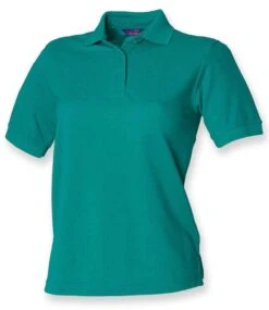 Henbury Ladies Polycotton Piqué Polo Shirt -XAMAX 383ab0f62f1b7dca9403610eed29092be011d3fffe6038f018b65cba49639729