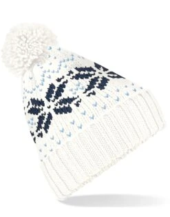 Beechfield Fair Isle Snowstar® Beanie -XAMAX 3aacf5cb8df1aec56655be0a9c9d72ac0f016f6b2fd070f512c76f0d0676de63