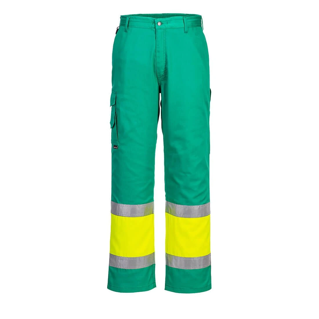 Portwest Hi-Vis Lightweight Contrast Class 1 Service Trousers 4 Portwest Hi-Vis Lightweight Contrast Class 1 Service Trousers - Image 2