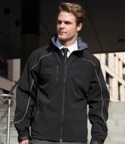 Result Hooded Softshell Jacket -XAMAX 3bbbee9d8a034b2735fc02c4fc38048c85e4cebc2b98733d7ad746d570f31208