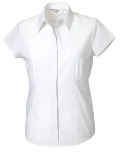 Russell Collection Ladies' Cap Sleeve Fitted Polycotton Poplin Shirt 18 Russell Collection Ladies' Cap Sleeve Fitted Polycotton Poplin Shirt -XAMAX 3d63c4f20aaa90599677b2e2eaf7665437037f26a22e6dc4f759fca084e3f29c