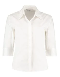 Kustom Kit Tailored Fit 3/4 Sleeve Continental Blouse -XAMAX 3f49c25b6492690989038f2494375620d3196f39fb4f69f88083dd8d201316d5