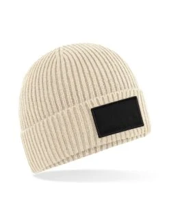 Beechfield Fashion Patch Beanie -XAMAX 3f8de5759821937d8c96a6812fcb85e36566f65a7d39669476162d641a882e02