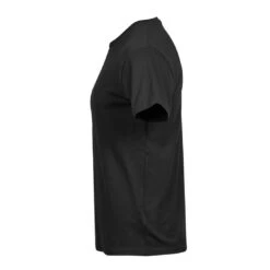 Tee Jays Mens Stretch Tee -XAMAX 400 black left
