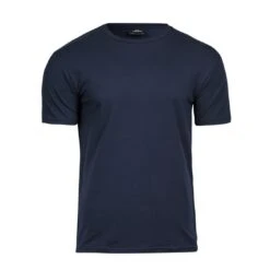 Tee Jays Mens Stretch Tee -XAMAX 400 navy front