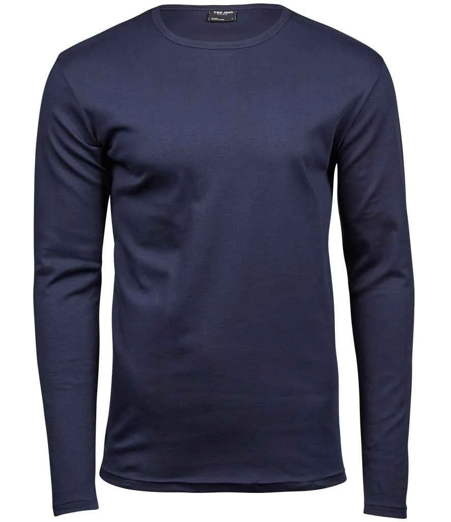 Tee Jays Mens Long Sleeve Interlock Tee 5 Tee Jays Mens Long Sleeve Interlock Tee - Image 3