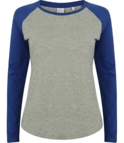 SF Ladies Long Sleeve Baseball T Shirt -XAMAX 43c3282cfbfbb26950001605b7b2ce94b105821c6b8183ad17d5865c8f1bec09