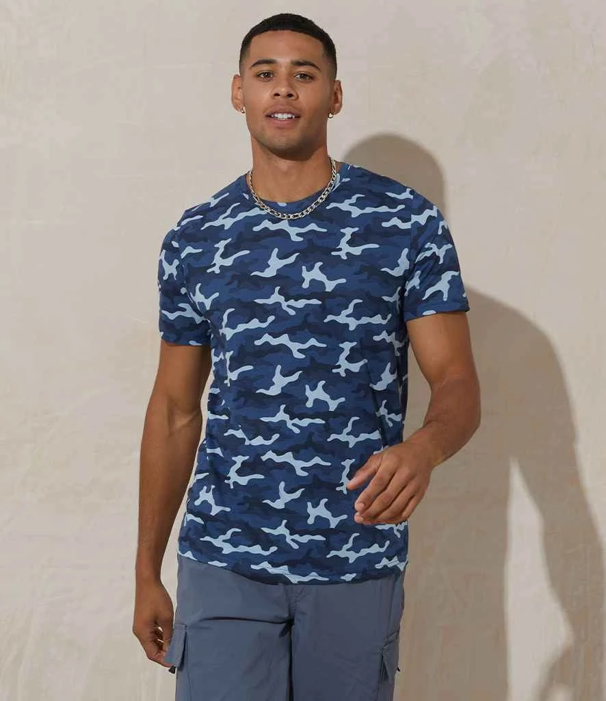 Just Ts AWDis Camo T Shirt 4 Just Ts AWDis Camo T Shirt - Image 2