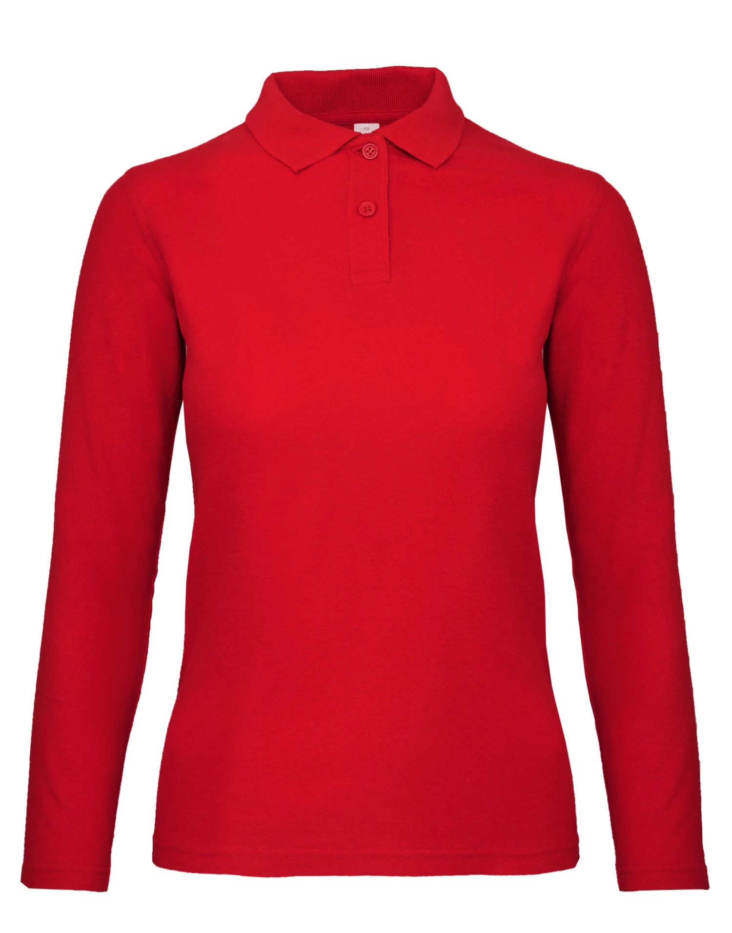 B&C ID.001 Womens Long Sleeve Polo 7 B&C ID.001 Womens Long Sleeve Polo - Image 5