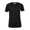 Tee Jays Womens Stretch Tee 2 Tee Jays Womens Stretch Tee -XAMAX 450 black front