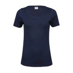 Tee Jays Womens Stretch Tee 26 Tee Jays Womens Stretch Tee -XAMAX 450 navy front