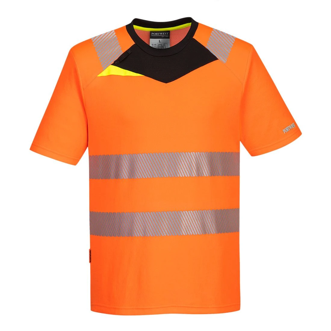 Portwest DX4 Hi-Vis T-Shirt S/S 3 Portwest DX4 Hi-Vis T-Shirt S/S
