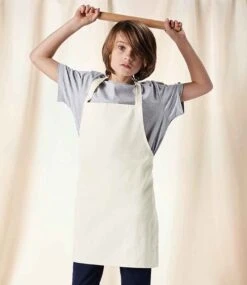 Westford Mill FairTrade Cotton Junior Apron 17 Westford Mill FairTrade Cotton Junior Apron -XAMAX 45fd16b01459a71df1b69c9e6624cebbc9c9d82d332ef8d4ce6bb3bf23aaab95