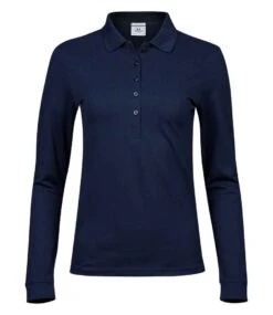 Tee Jays Ladies' Luxury Long Sleeve Stretch Polo 14 Tee Jays Ladies' Luxury Long Sleeve Stretch Polo -XAMAX 46e410d2ebf6794f6edff24afd32768903c13cb9b09e50177bee2235cf31862a
