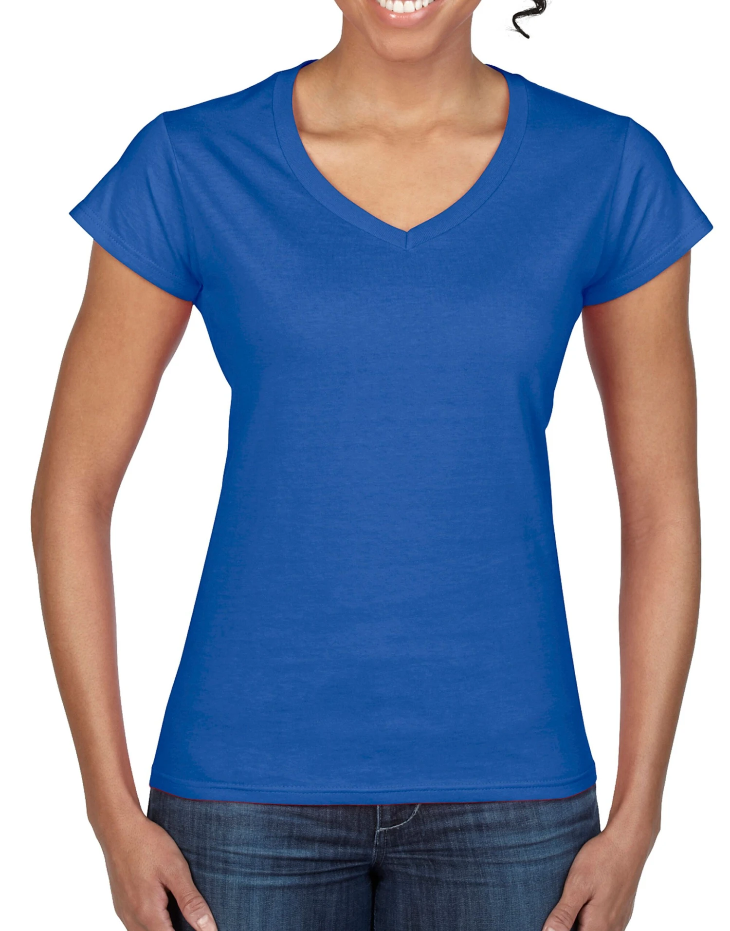 Gildan Softstyle® Ladies' V-Neck T-Shirt 14 Gildan Softstyle® Ladies' V-Neck T-Shirt - Image 12