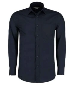 Kustom Kit Tailored Fit Long Sleeve Poplin Shirt -XAMAX 48d3ad9f1becea82fcfc0e0c0658bac04adf5bd81b7d89f8d6accb80d5c361ee