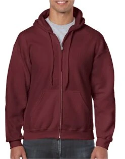 Gildan Heavy Blend™ Adult Full Zip Hooded Sweatshirt -XAMAX 4979ad1472523c8bdd96fb9a7b5605aef42594dec11b899f0c9ae64b0dcc554e