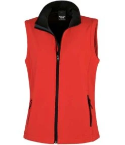 Result Core Ladies' Printable Softshell Bodywarmer -XAMAX 4a0cbf4795cc74a25b4bd56e1b2f2202014a4440be74a88b992a237ded2a0548
