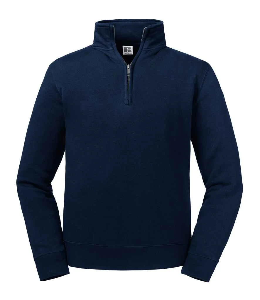 Russell Authentic Zip Neck Sweatshirt 6 Russell Authentic Zip Neck Sweatshirt - Image 4